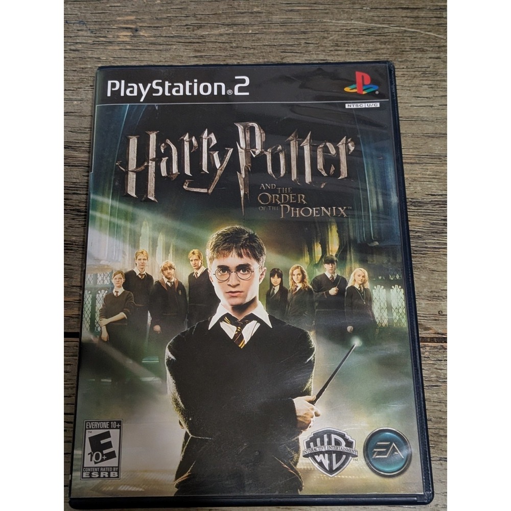 Harry Potter and the Order of the Phoenix PlayStation 2 PS2 2007 Complete W/ Man